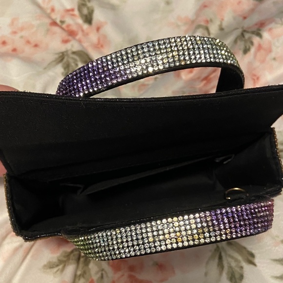 Multicolor Rhinestone Women's Handbag - Picture 3 of 3